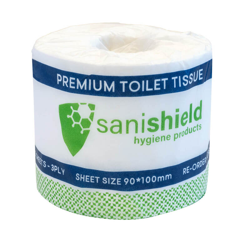 Sanishield Toilet Rolls, 3 Ply, Premium (48 rolls/ctn)