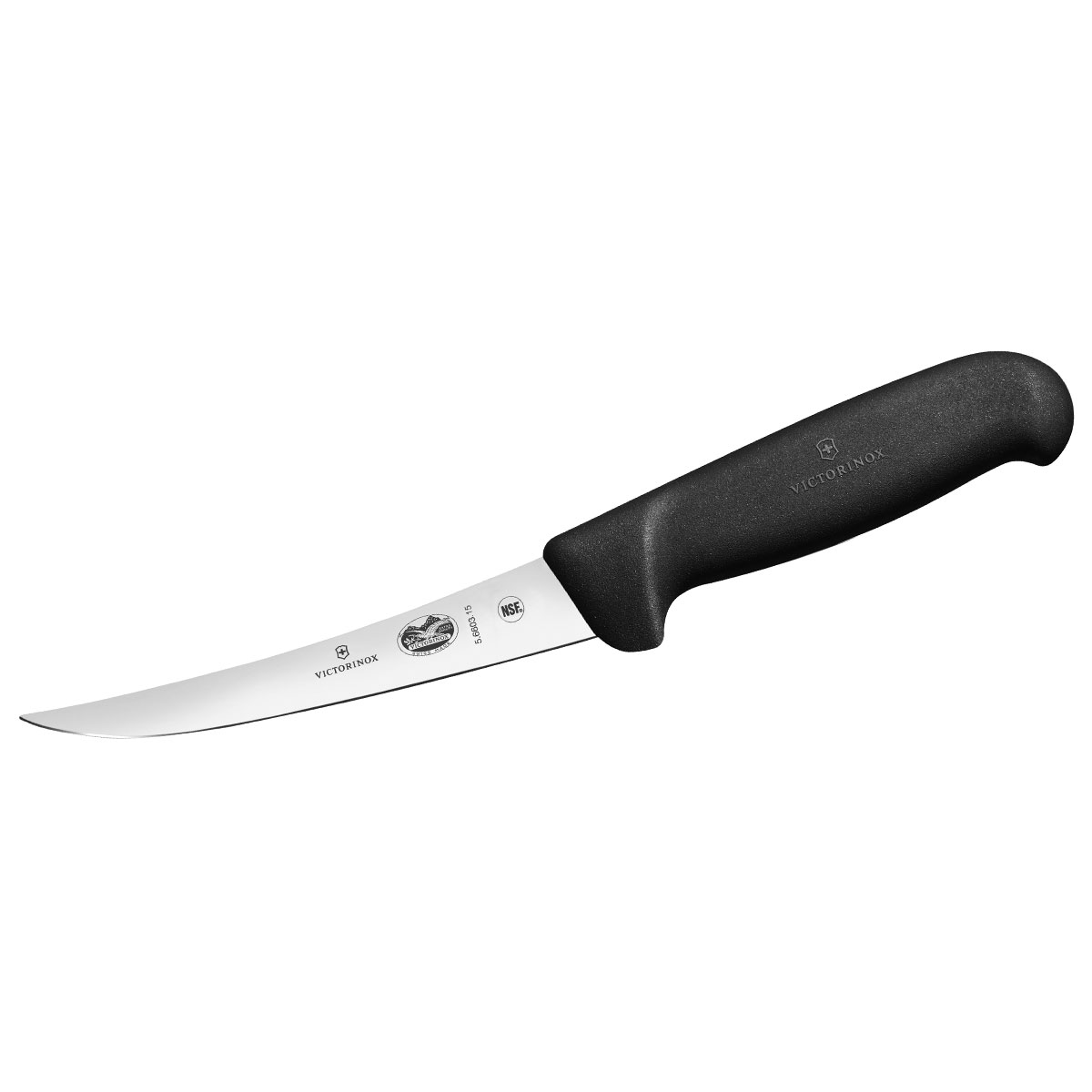Victorinox Boning Knife 15cm Curved Narrow Black Highgate Group