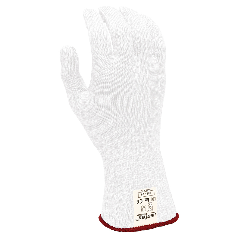 Safex Legend Cut Resistant Level 6 Glove White