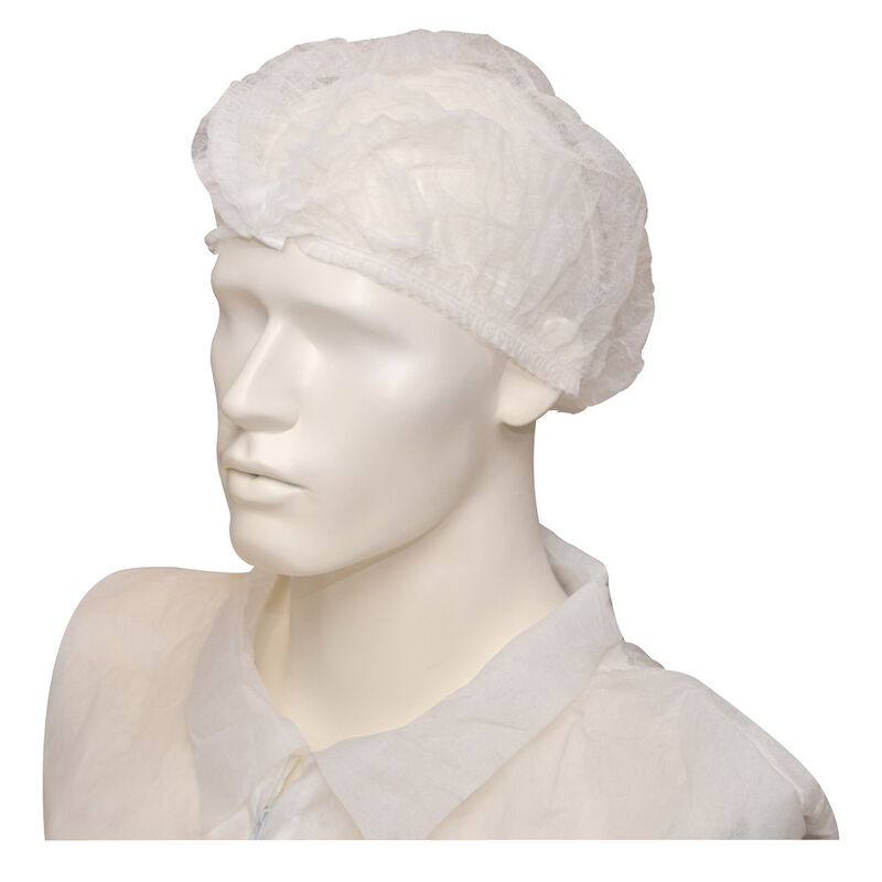 Hair Nets, Crimped 24" Inch White (1000/ctn)