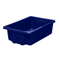 No. 7 Stack & Nest Tub, 32L - Dark Blue, Dimensions: 645 x 413 x 200mm