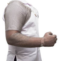 Manulatex Chain Mesh Sleeve, Shoulder Length with Spring - Right Hand