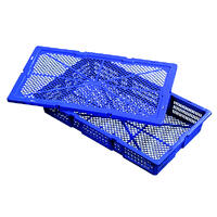 Nally Vented Blue Aquaculture Crate