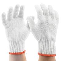 Safex Poly Cotton Gloves - White Premium 10G (240 Pairs)